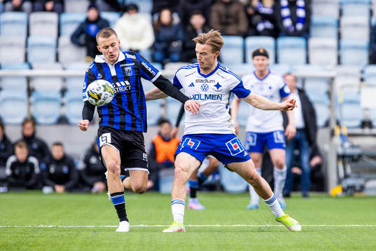 Sirius Melker Heier och IFK Norrköpings Jacob Ortmark