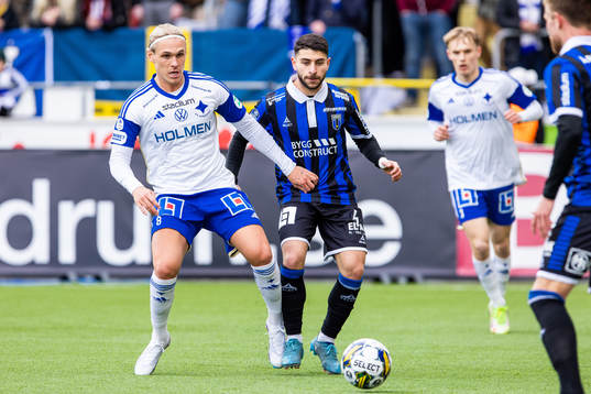 IFK Norrköpings Arnor Sigurdsson och Sirius André Alsanati