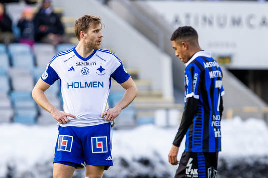 IFK Norrköpings Niklas Gunnarsson deppar