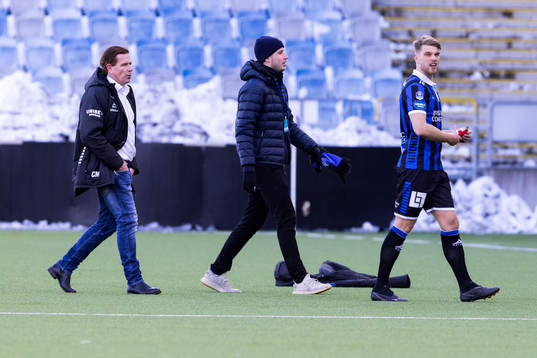 Sirius tränare Christer Mattiasson och Marcus Klingenberg