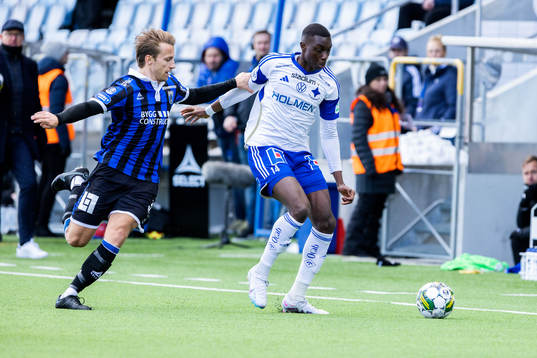 Sirius Daniel Stensson och IFK Norrköpings Yahya Kalley