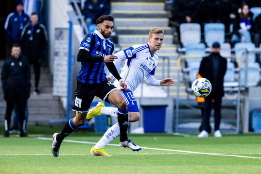 Sirius Joakim Persson och IFK Norrköpings Marco Lund