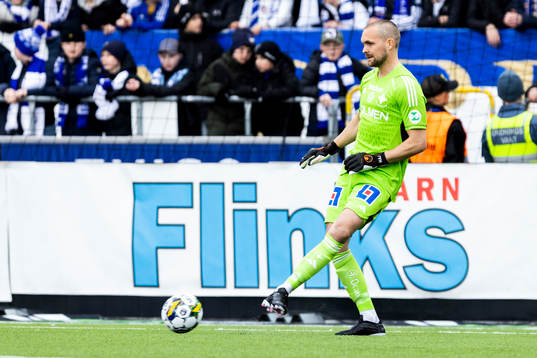 IFK Norrköpings målvakt Oscar Jansson