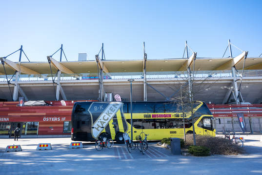 Häckens spelarbuss
