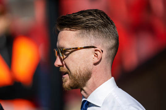 Växjö DFFs huvudtränare Olof Unogård fotbollsmatchen i