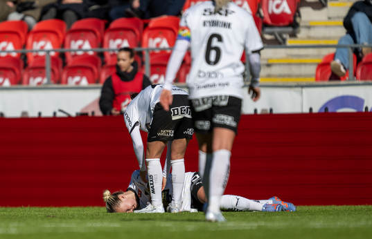 Häckens Marika Bergman Lundin har ont