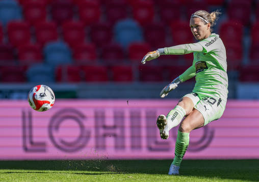 Häckens målvakt Jennifer Falk