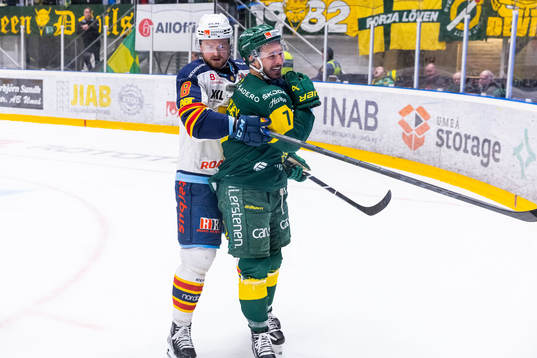 Djurgårdens Linus Arnesson och Björklövens Nicholas