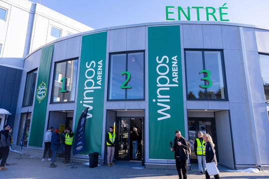 Winpos arena entre innan semifinal ett i Hockeyallsvenskan