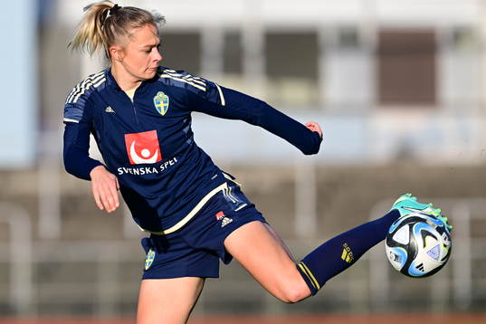 Swedens Fridolina Rolfö of the Swedish women's national