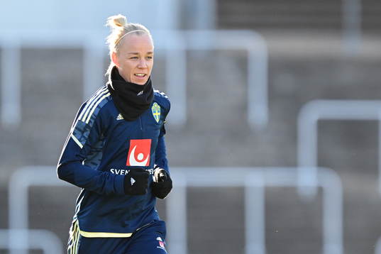 Swedens Caroline Seger of the Swedish women's national
