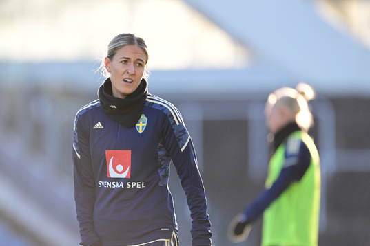 Swedens Emma Kullberg of the Swedish women's national