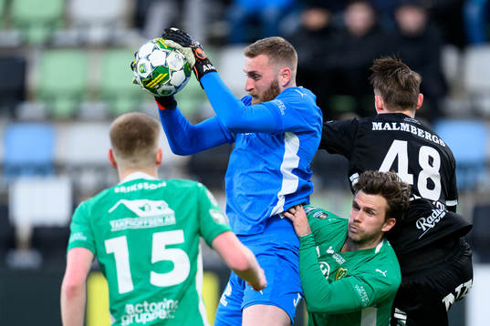 Jönköpings Södras målvakt Alexander Nilsson och Jesper