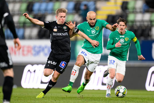 Örebros David Seger och Jönköpings Södras Pashang