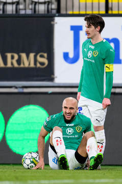 Jönköpings Södras Pashang Abdulla och Robin Book