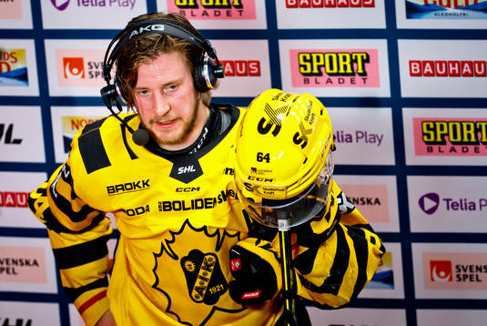 Skellefteås Jonathan Pudas deppar