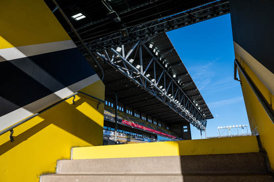Publikuppgång in på Borås Arena