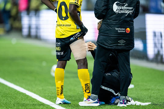 Elfsborgs Michael Baidoo får vård