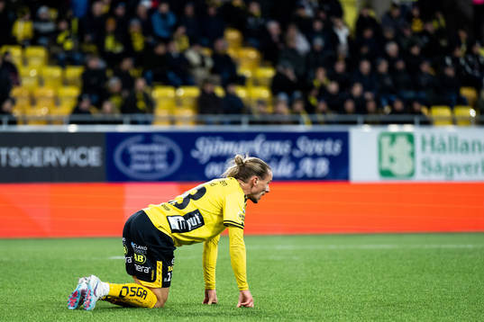 Elfsborgs Niklas Hult deppar