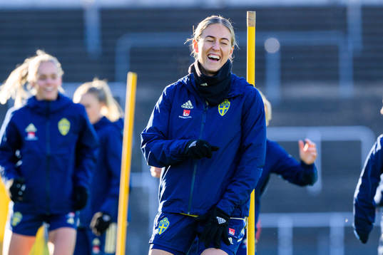 Emma Kullberg of the Swedish women's national football team