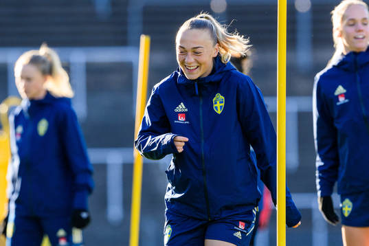 Hanna Bennison of the Swedish women's national football