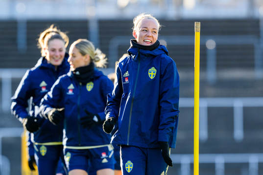 Caroline Seger of the Swedish women's national football