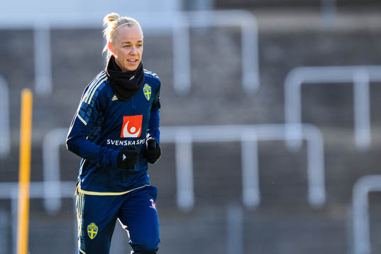 Caroline Seger of the Swedish women's national football