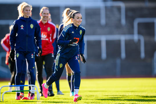 Kosovare Asllani of the Swedish women's national football