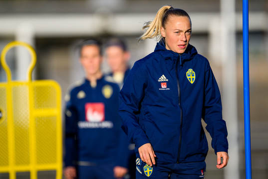 Hanna Bennison of the Swedish women's national football
