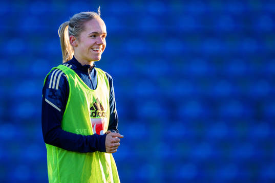 Hanna Lundkvist of the Swedish women's national football