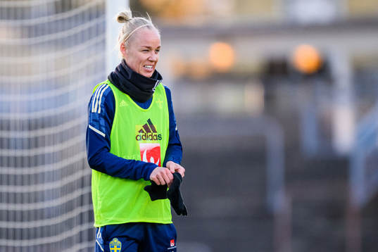 Caroline Seger of the Swedish women's national football