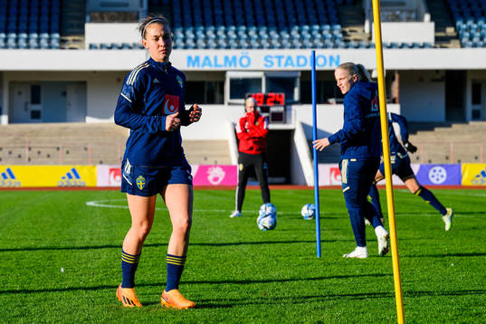 Julia Zigiotti Olme of the Swedish women's national