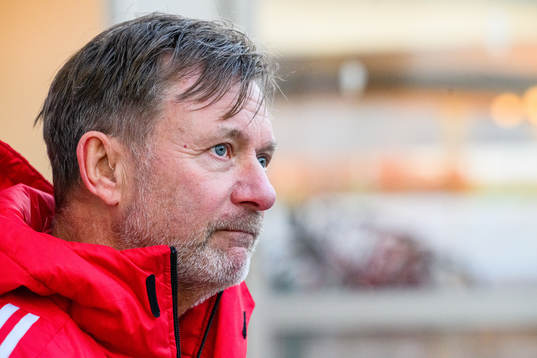Head coach Peter Gerhardsson of the Swedish women's