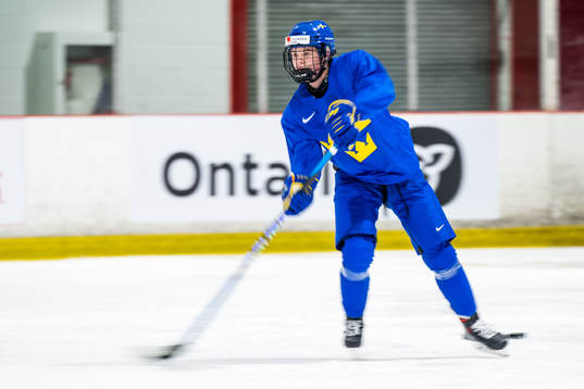 Mira Jungåker of Sweden at a practice session