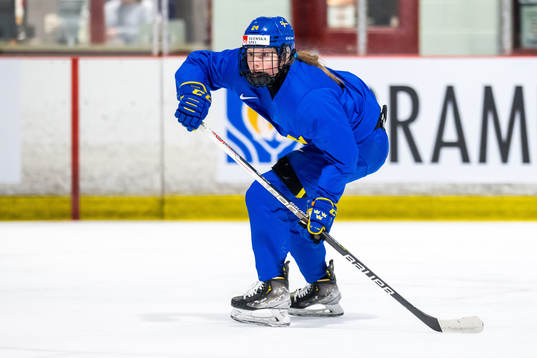 Felizia Wikner-Zienkiewicz of Sweden at a practice session