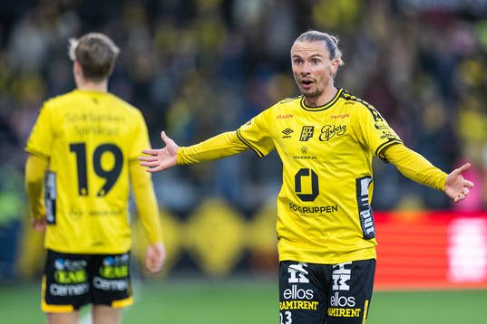 Elfsborgs Niklas Hult deppar