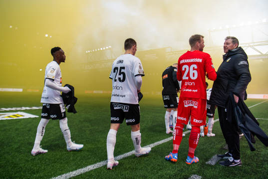 Häckens Benie Adama Traore, Kristoffer Lund Hansen och