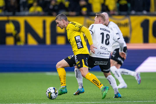 Elfsborgs Andre Ibsen Rømer och Häckens Mikkel Rygaard