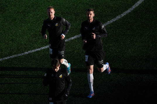 Häckens Mikkel Rygaard Jensen och Johan Hammar
