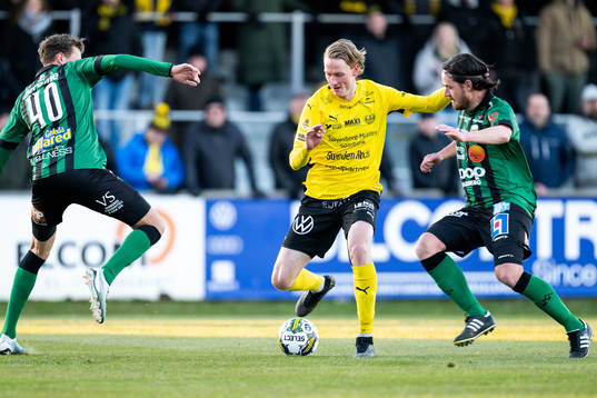 Varbergs Niklas Dahlström och Alexander Johansson