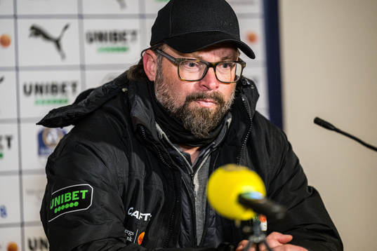 Varbergs huvudtränare Joakim Persson