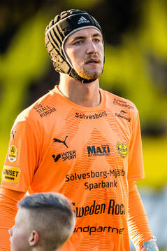 Mjällbys målvakt Noel Törnqvist