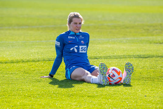 Ada Hegerberg of the Norwegian women's national football
