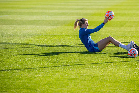 Ada Hegerberg of the Norwegian women's national football