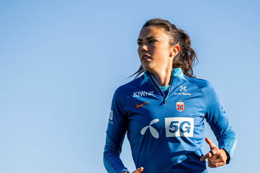 Ingrid Syrstad Engen of the Norwegian women's national