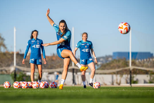 Vilde Bøe Risa of the Norwegian women's national football