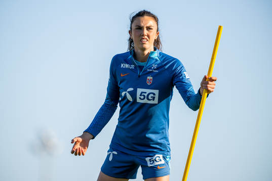 Ingrid Syrstad Engen of the Norwegian women's national