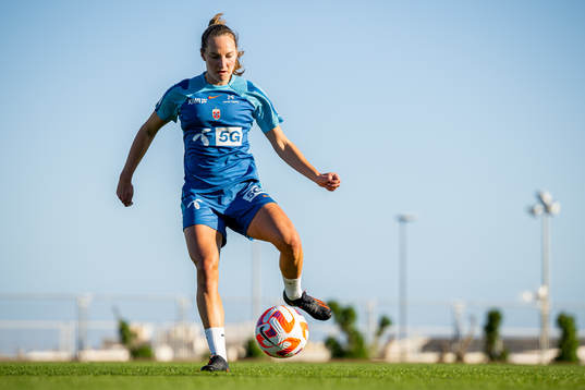 Marit Bratberg Lund of the Norwegian women's national