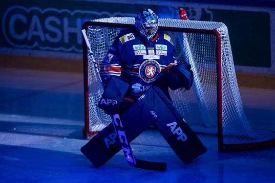 Växjös målvakt Emil Larmi