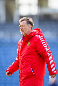 Head coach Peter Gerhardsson